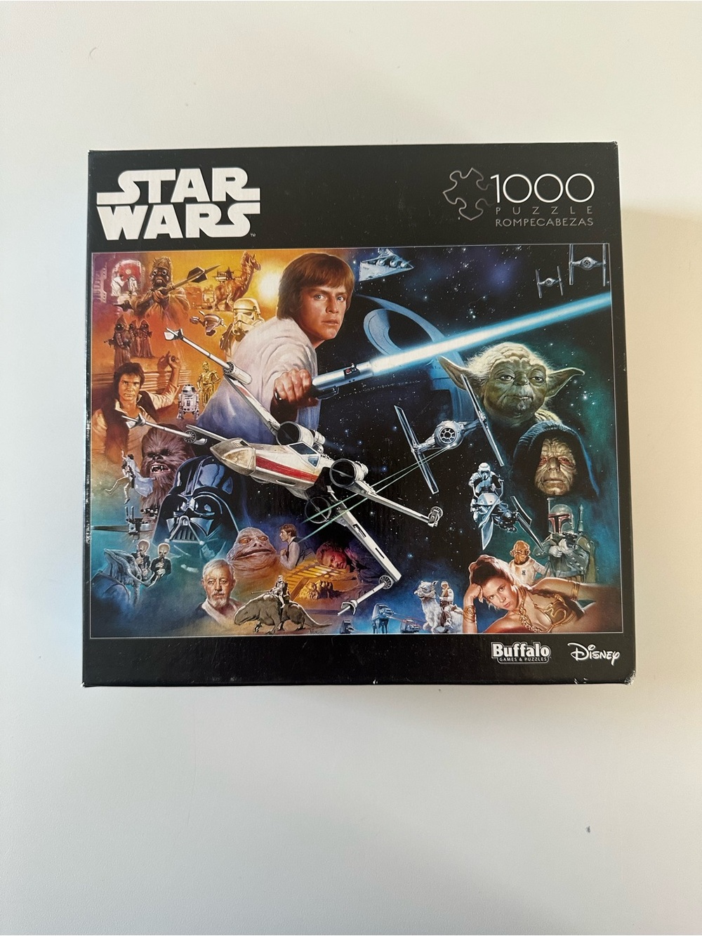 Buffalo David Bitton Star Wars Puzzle - Black with Multicolor Artwork